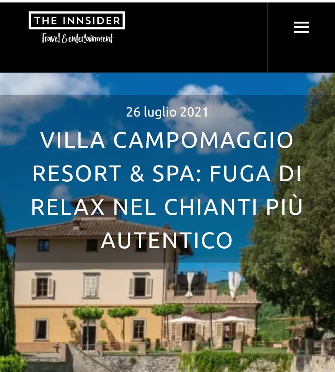 Grazie infinite @the_innsider per questa recensione magnifica! ❤️Al seguente link l'articolo completo:https://theinnsider.wordpress.com/2021/07/26/hotel-villa-campomaggio-resort-spa-redda-chianti-toscana-lusso/#chianticlassico #tuscanylovers #tuscanyfood #recensioni #tuscanygram #gaytravel
#luxurymoments #relaxtime #gaytravelblog #toscanadascoprire